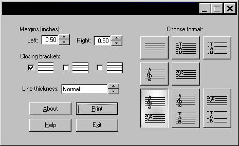 Screenshot for Sheet Music Designer 2.31.32